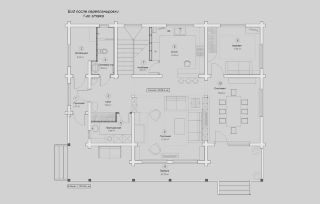 Дизайн-проект частного жилого дома